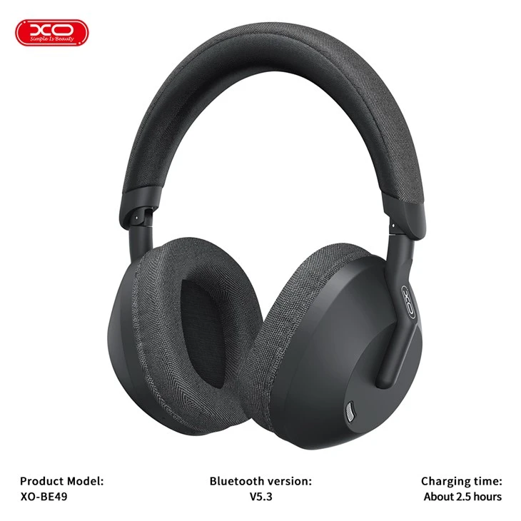 Xo be49 ANC trokšņa atcelšana saliekamās galvas saites Bluetooth austiņas